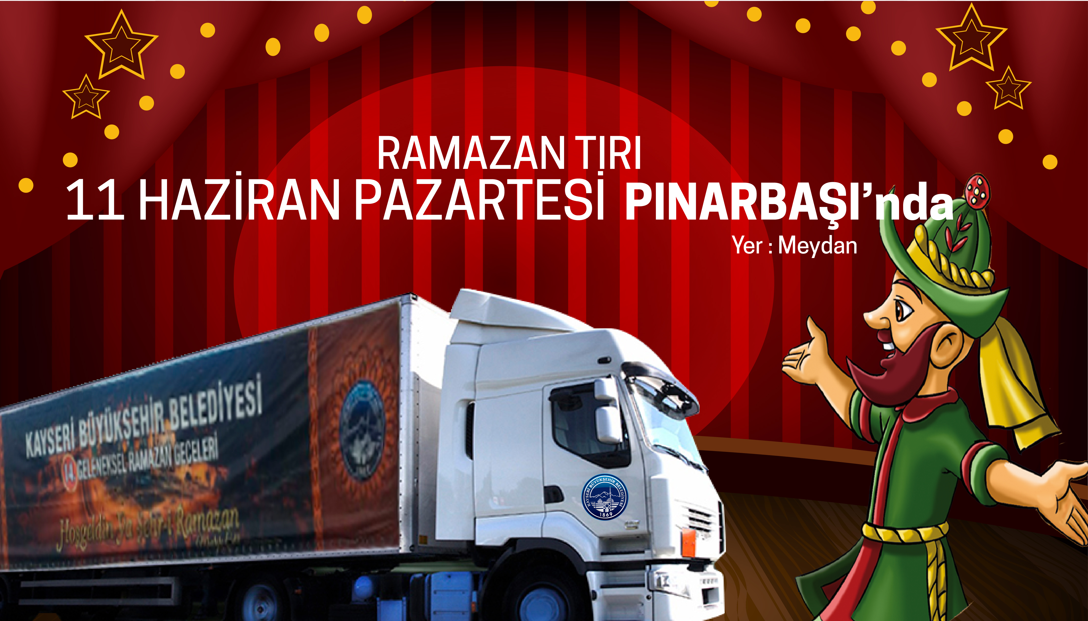 Ramazan Tırı Pınarbaşı'nda